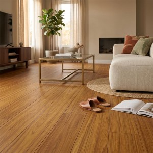 PARQUET MASSELLO PREFINITO - KASAI DELLA PAPUA NUOVA GUINEA - VERNICIATO OPACO - TINTO TEAK-1